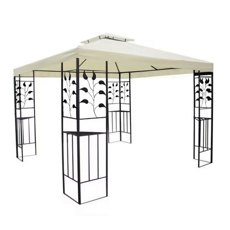 Pérgola Patagonia 3x3mt Marfil-0