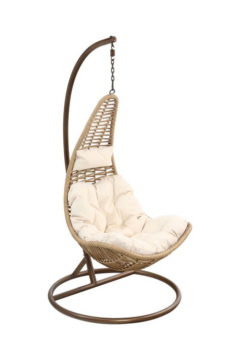 Silla Colgante Terra Cojin Marfil-0