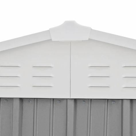 Bodega Jardín con Repisas 198x126x212 Homeshed Color Gris-3