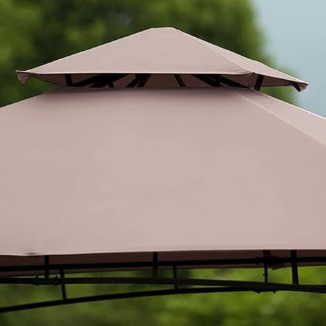 Pérgola con Lateral 3x3mt Café-2
