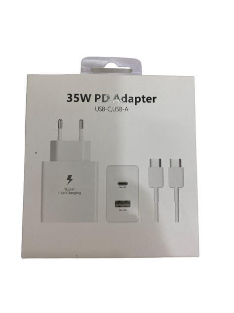 CARGADOR DE 35W CARGA SUPER RAPIDA PARA SAMSUNG -0