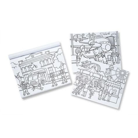Pad para pintar jumbo - Ciudad-0