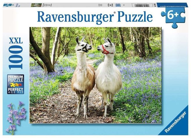 Puzzle XXL Llama Love - 100 piezas-0