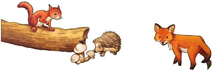 Puzzle enmarcado - Animalitos del bosque-2