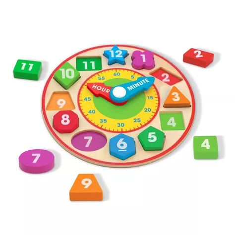 Reloj de encaje - formas y colores-0