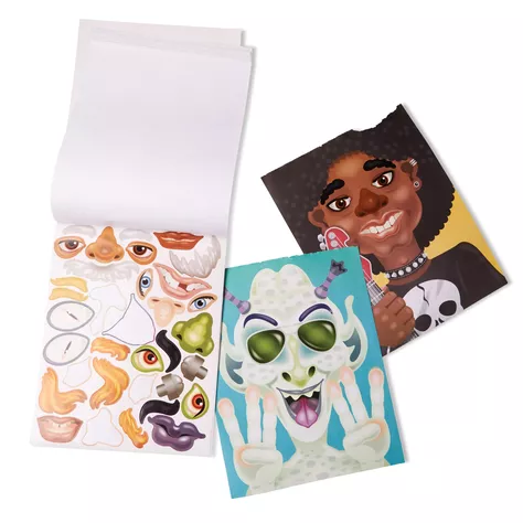 Pad stickers - Caras locas-1