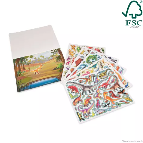 Pad stickers reutilizables - Prehistoria-2