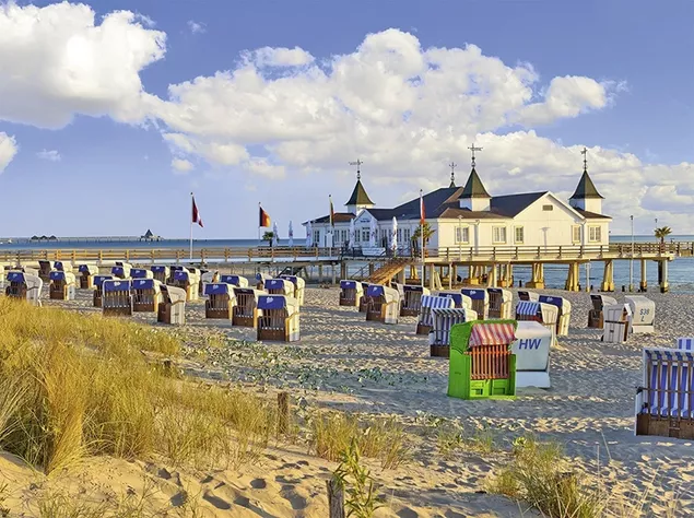 Puzzle Playa de Ahlbeck - 500 piezas-1