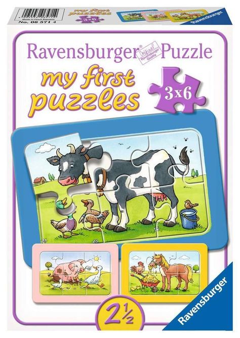Mi primer puzzle - Animales de la granja-0