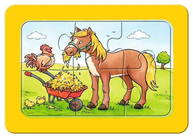 Mi primer puzzle - Animales de la granja-2