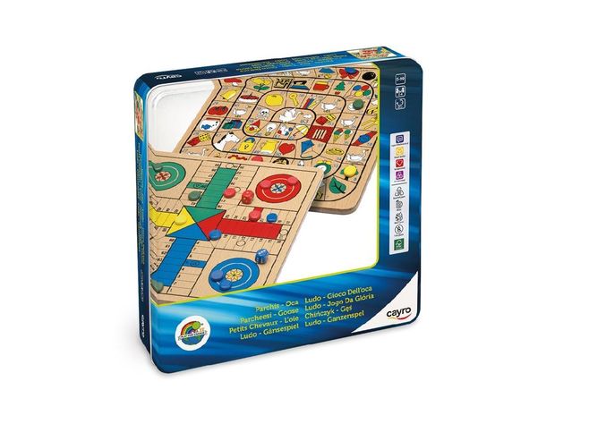 Metal Box Parchis Oca-0