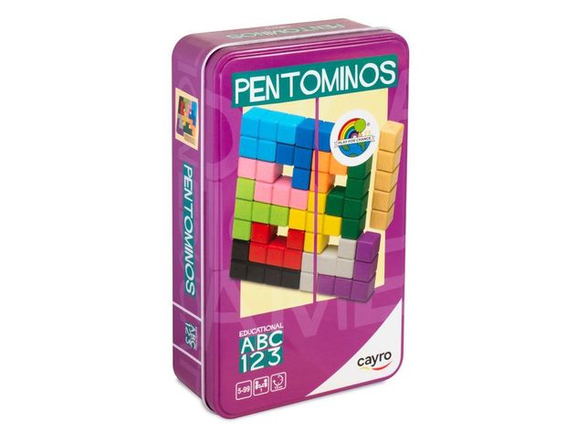 Pentominos Metal Box-0