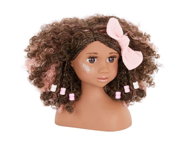 Muñeca busto para peinar-3