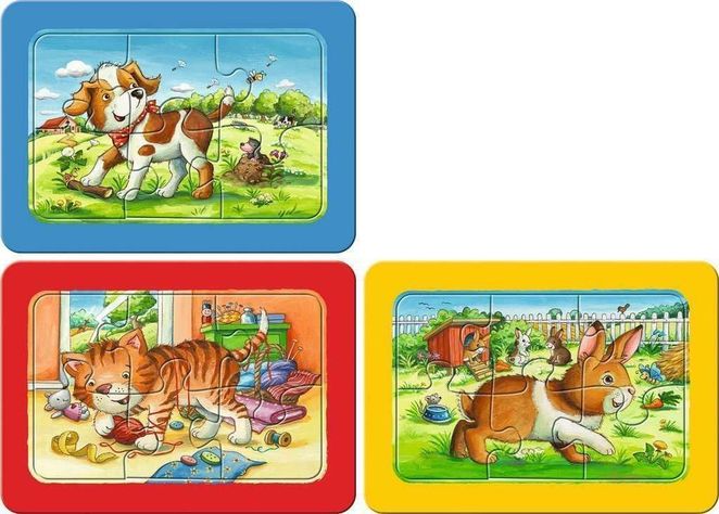 Mi primer puzzle - Animales amigables-1