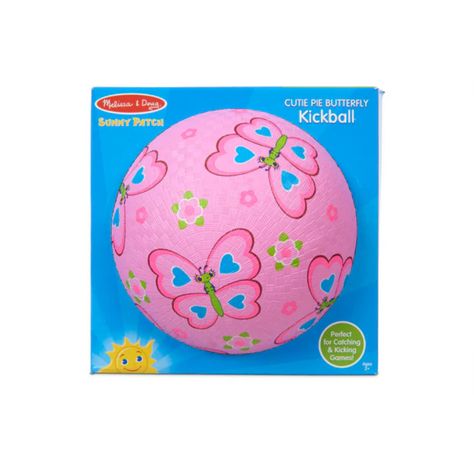 Pelota mariposas rosada-1