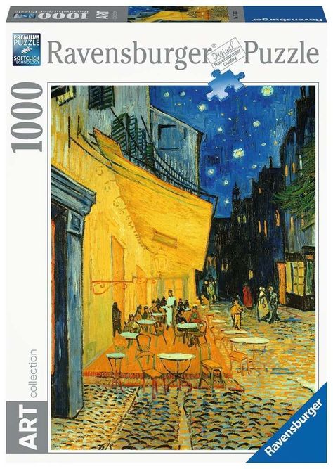 Puzzle Van Gogh - Caffe de Noche 1000p-0