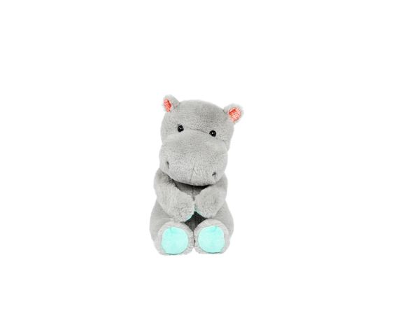 Peluche Hipopótamo - Gerry gris-0