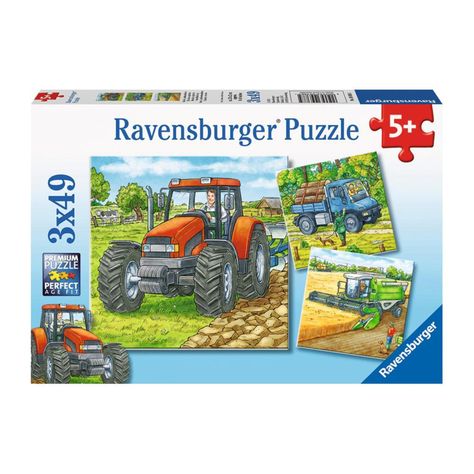 Puzzle Máquinas para el campo - 3x49-0