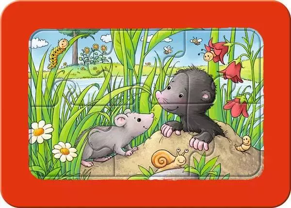 Mi primer puzzle - Animales del jardín-2