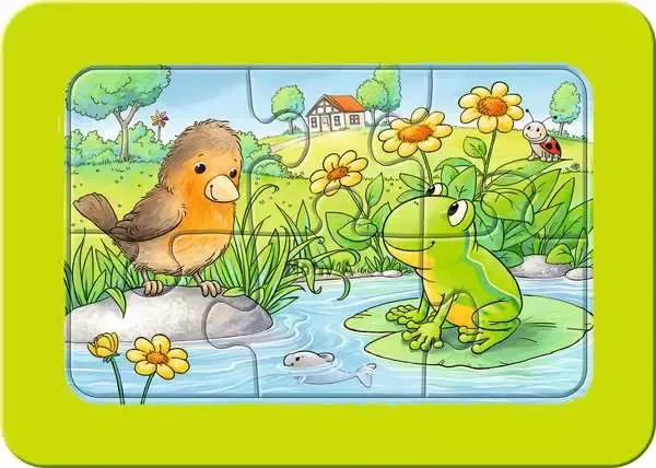 Mi primer puzzle - Animales del jardín-3