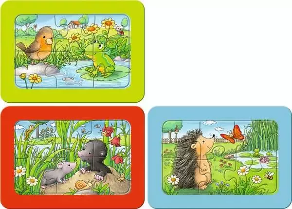 Mi primer puzzle - Animales del jardín-4