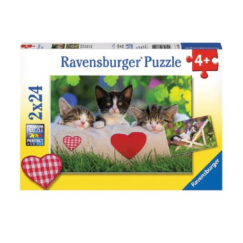 Puzzle Gatos dormilones - 2x24-0