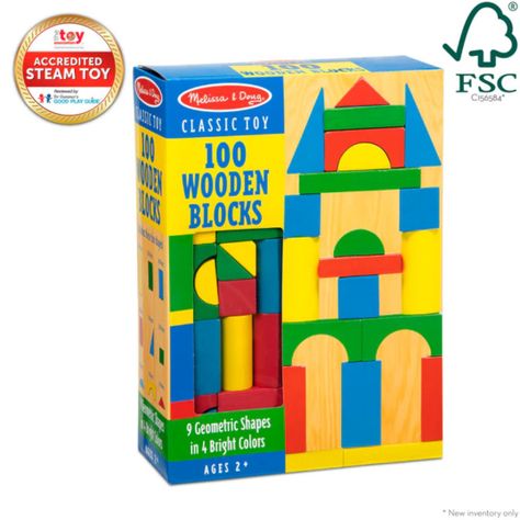 Set bloques de madera - 100 piezas-2
