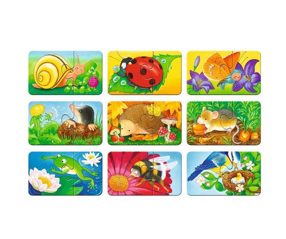 Mi primer puzzle - Animales de jardín-1