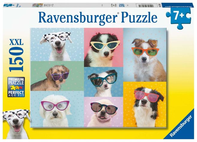 Puzzle XXL Perros divertidos - 150 piezas-1