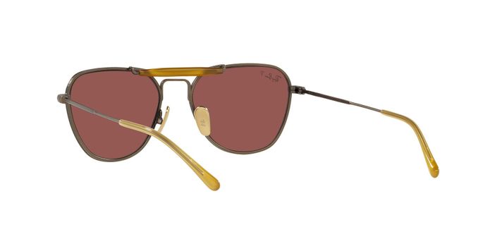 Ray-Ban RB8064 Titanium Polarizado RB8064 9207AL 53-4