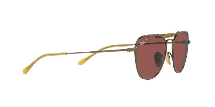 Ray-Ban RB8064 Titanium Polarizado RB8064 9207AL 53-9