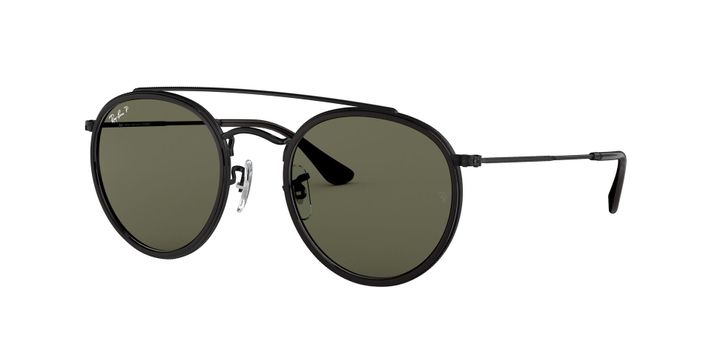 Ray-Ban Round Double Bridge Polarizado-0