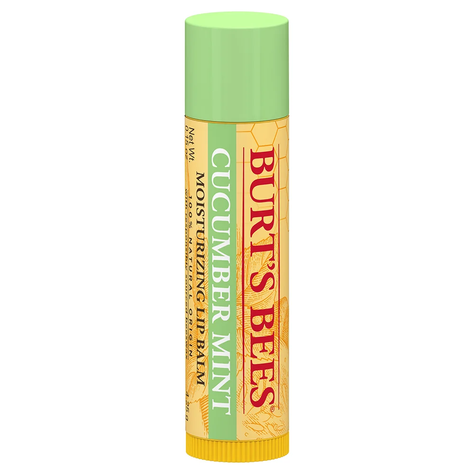BÁLSAMO LABIAL DE PEPINO Y MENTA ; 6/0.15oz Burt's Bees-1