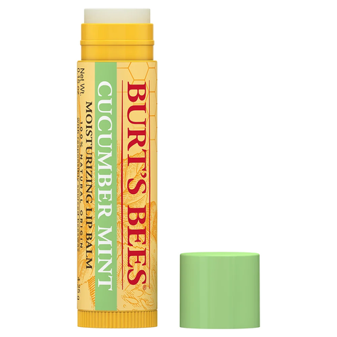 BÁLSAMO LABIAL DE PEPINO Y MENTA ; 6/0.15oz Burt's Bees-2