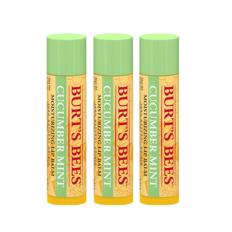 PACK X3 BÁLSAMO LABIAL DE PEPINO Y MENTA ; 6/0.15oz Burt's Bees-0