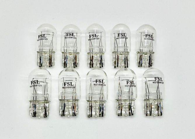 AMPOLLETA T20 21/5W 12V (W3*16Q) TRANSPARENTE X 10 UNIDADES-2