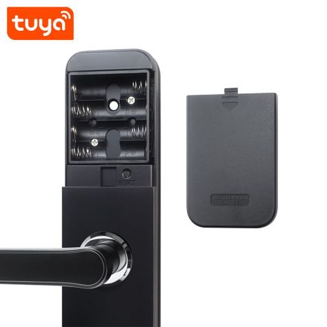 Cerradura Wifi Inteligente Con Cámara HR07-P Con Lector De Huella-6