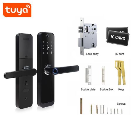 Cerradura Wifi Inteligente Con Cámara HR07-P Con Lector De Huella-7