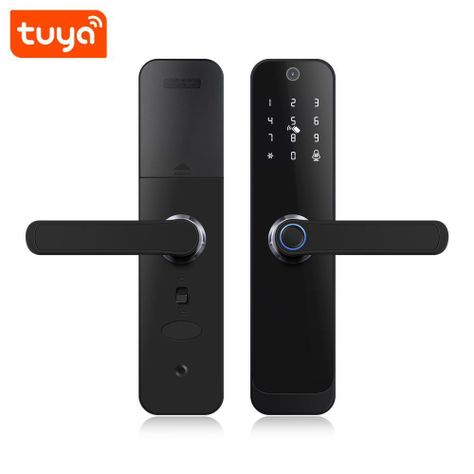 Cerradura Wifi Inteligente Con Cámara HR07-P Con Lector De Huella-3