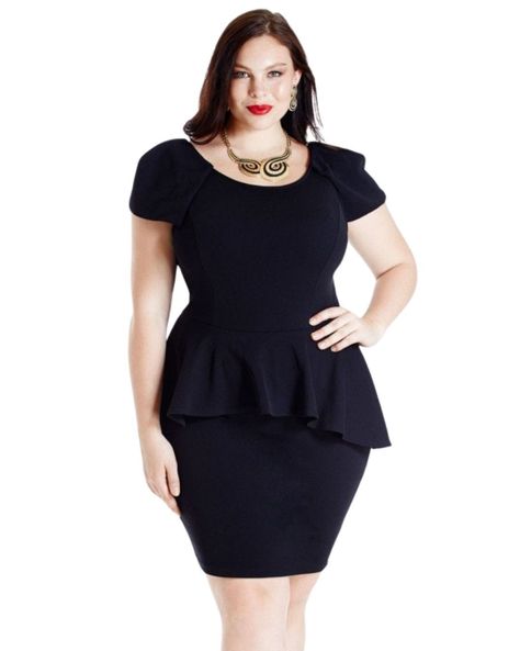VESTIDO PEPLUM LISO MANGA CORTA IDEAL PARA FIESTA COCTEL GALA BODA-0