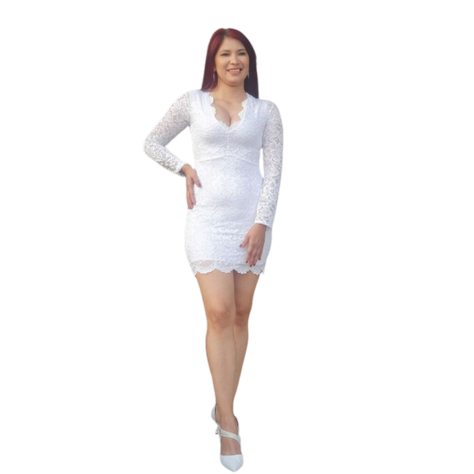 VESTIDO DE NOVIA AJUSTADO MATRIMONIO CIVIL SN47-0