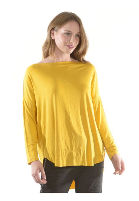 Polera Gianella Amarillo-0