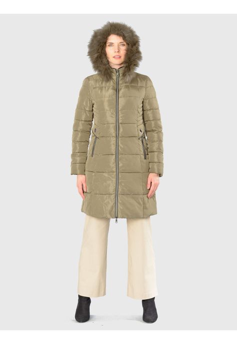 Parka Ojetillos Italiana Verde Militar-0