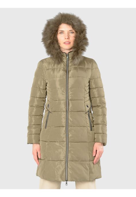 Parka Ojetillos Italiana Verde Militar-2