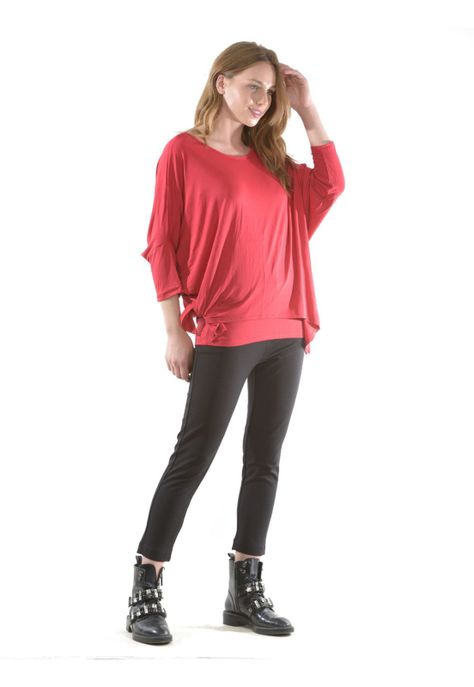 Polera Doble Rojo-1