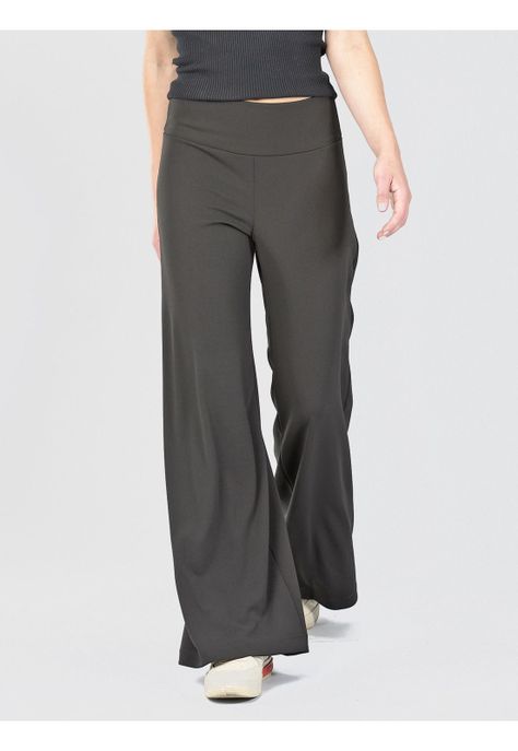 Pantalón Pata Ancha Negro-0