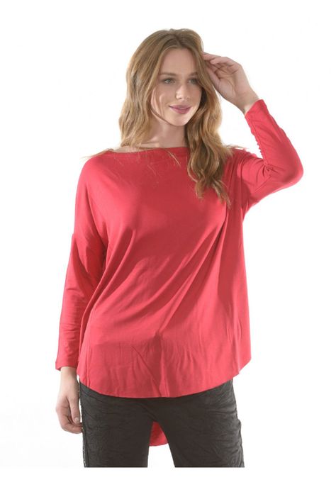 Polera Gianella Rojo-0