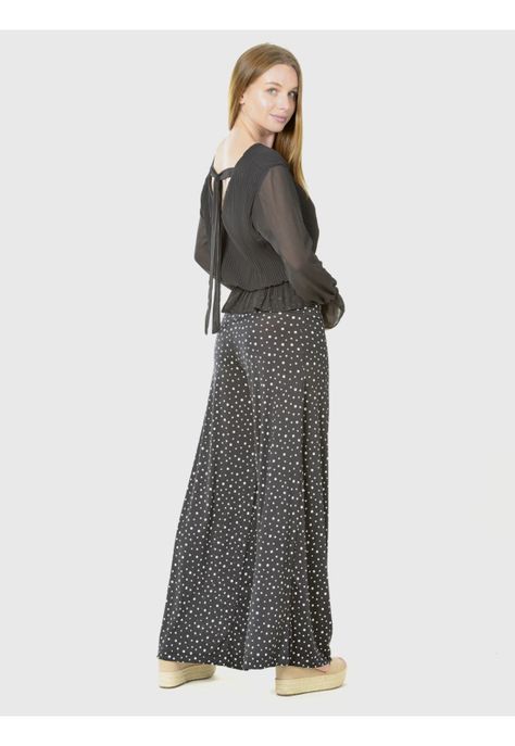 Blusa Gianna Italiana Negro-4
