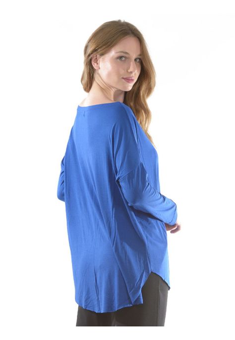 Polera Gianella Azulino-2