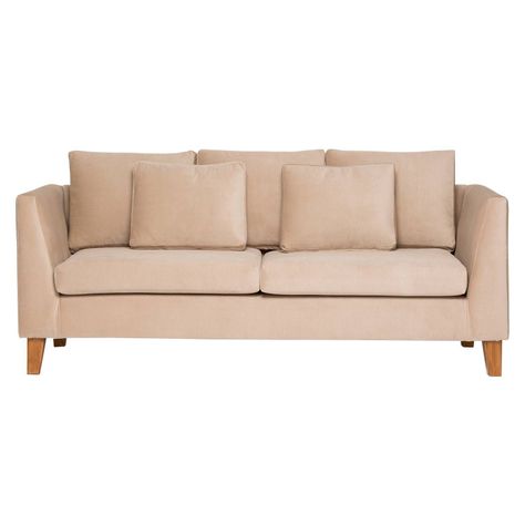 Sofá Estocolmo 3 Cuerpos Beige-0